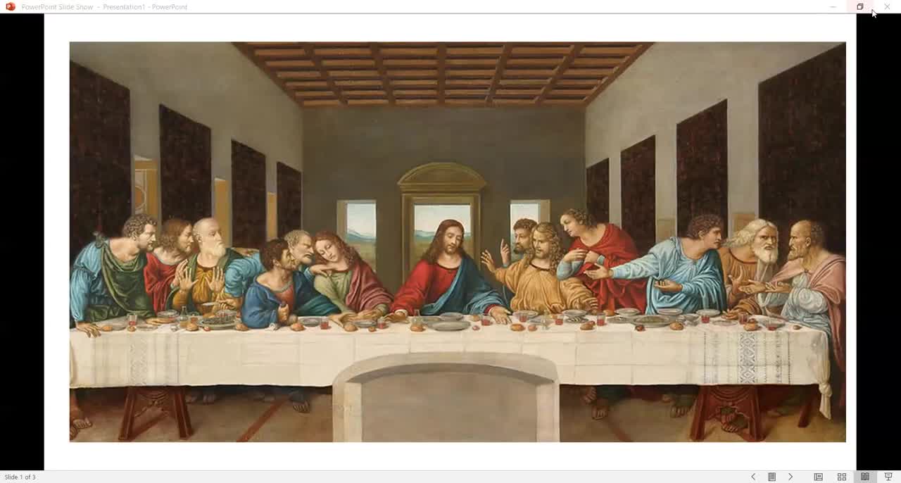 This Was NOT How They Did the Last Supper