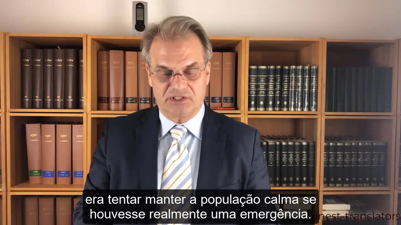 Reiner Fuellmich chefia a investigação em curso contra os criminosos da COVID19