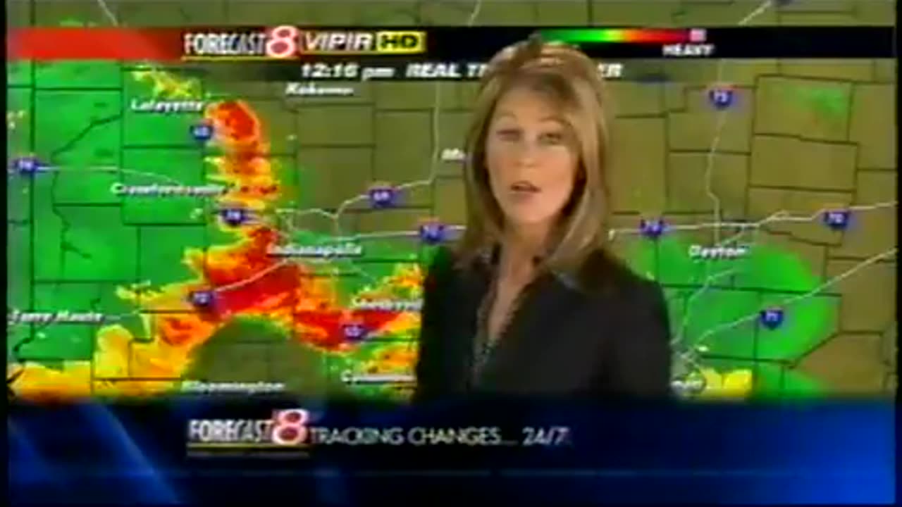 January 24, 2010 - Bumpers for The Masters & Angela Buchman/Forecast 8
