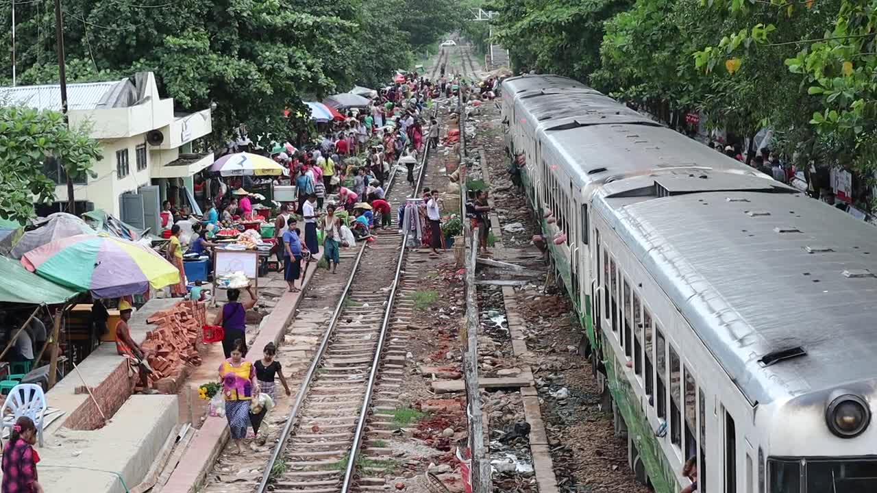 People Getting on a Train