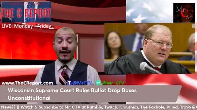 Special Counsel Michael Gableman Champions Wisconsin as Drop Boxes Ruled Unconstitutional