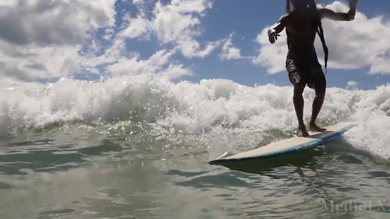 Surfing Noosa