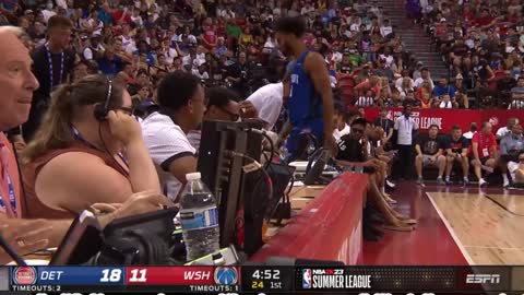 Jaden Ivey Furious '' Fck You!'' As He Gets Injured By Wizards Dirty Move !