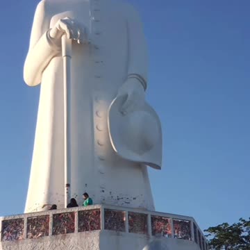Estátua do Padre Cícero em Juazeiro do Norte-CE.