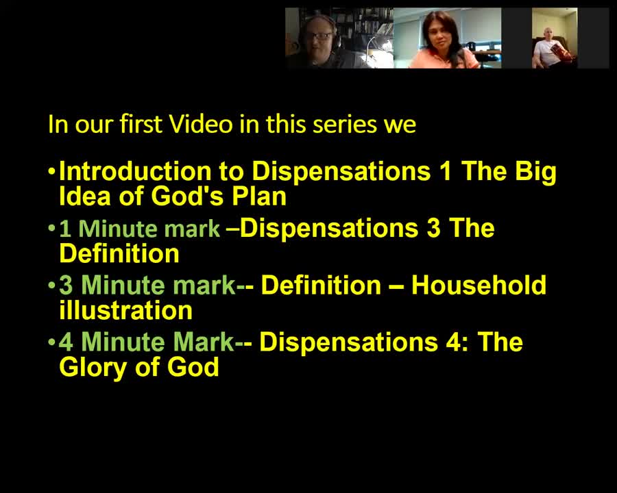 Dispensationalism 7: The Characteristics of Dispensations