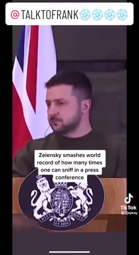 War is a hell of a drug.. <Chuckle chuckle, sniff sniff> #Zelinski's Snifflin Ass - Count'em Out!