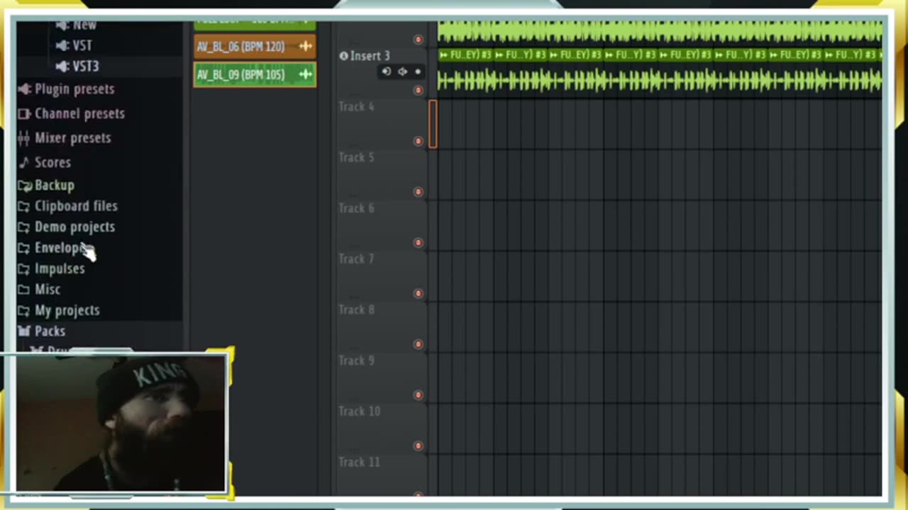 Cyraxx on Youtube. "Making a Cyber punk inspired trap beat". 12/23/2023. Just awful...