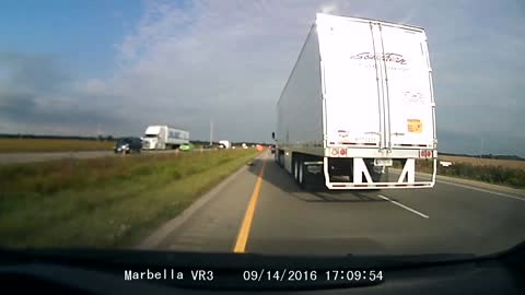 Truck Lane Change Fail