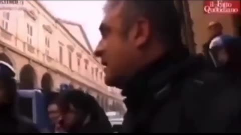 Head of the police in Italy is outraged at the orders he has received