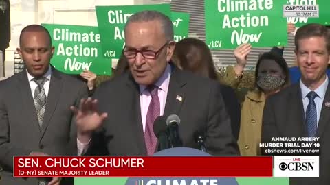 Schumer: "Last year with Covid was awful, but in a few years, because of climate change, each year will be worse than Covid"