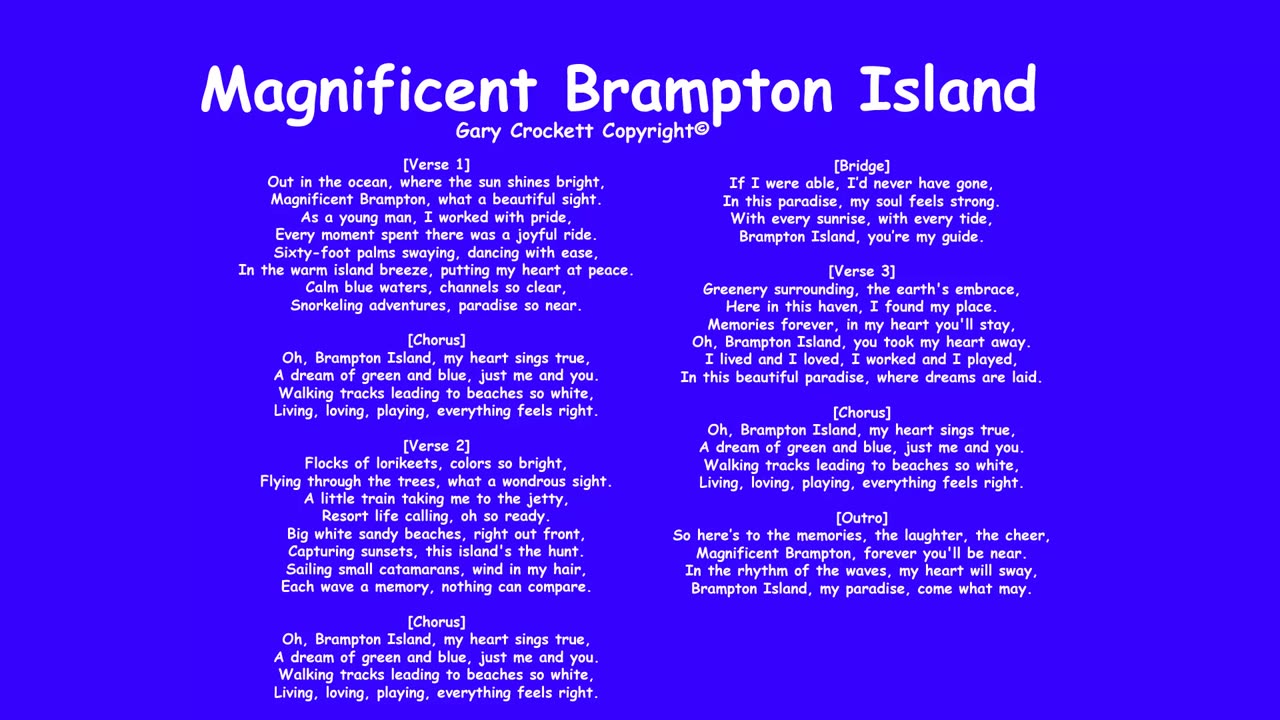 Magnificent Brampton Island