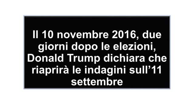 Mistero 11 Settembre 2001: l'opinione di Donald Trump subito dopo gli attentati...