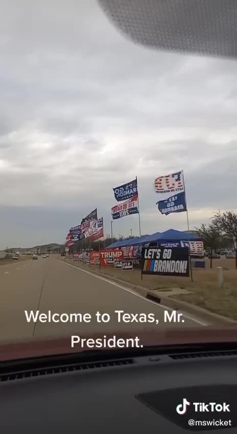 Fort Worth, Texas - Joe Biden Not So Welcome