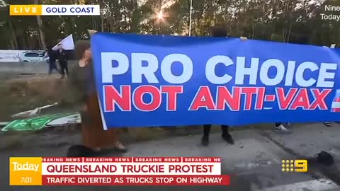 Mainstream media fake news during the truckers blockade in Australia gets called out.