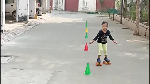 Skating Practice | skating | Skating Girl | #rumble #rumble studio #skating #Harshalidhankhola