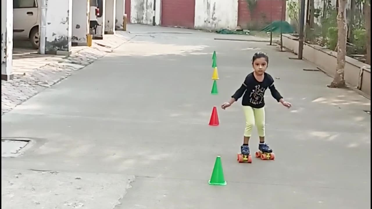 Skating Practice | skating | Skating Girl | #rumble #rumble studio #skating #Harshalidhankhola