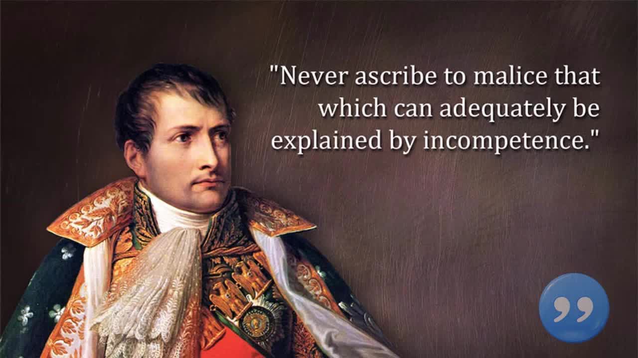 NAPOLEON BONAPARTE FAMOUS QUOTES