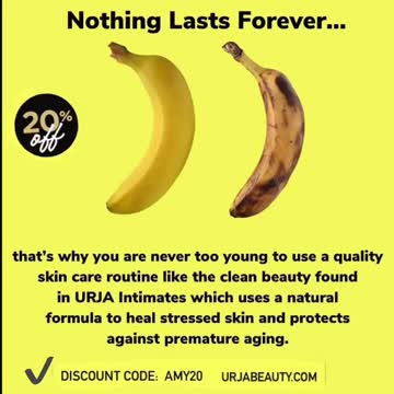 Use savings code: AMY20. for 20% off Www.urjabeauty.com