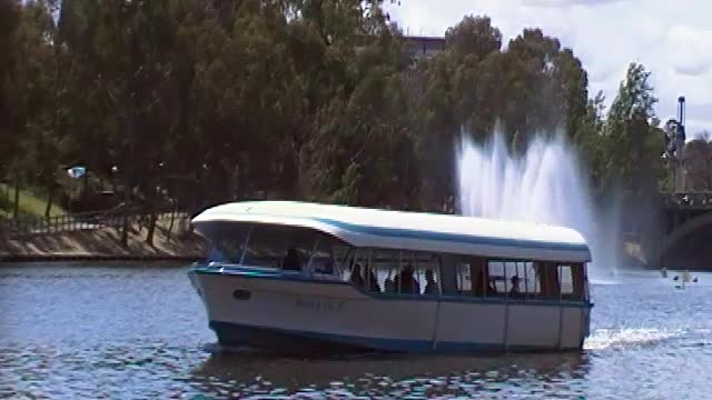 Popeye motor launch, River Torrens, Adelaide