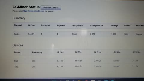 NanoSheild Immersion Test - Hashing