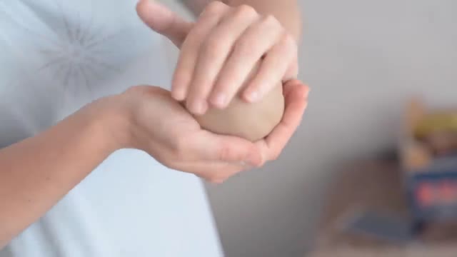 Embryo was taken, rounded and flattened