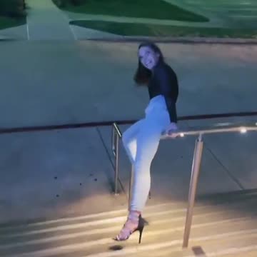 The girl showed off her style funnyvideo full watch