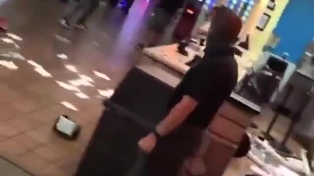 Magical People Upset In A Mall