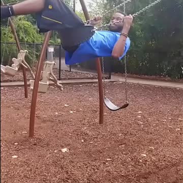 Fun On Swing