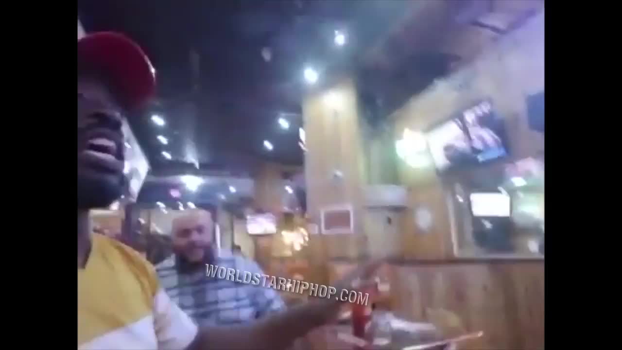 Trump Supporter Wearing MAGA Hat Calls Out Hooter's Waitress