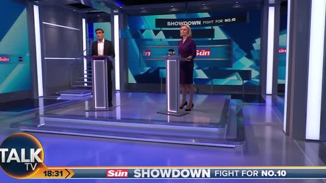 TV Host Collapses During UK Prime Minster Debate