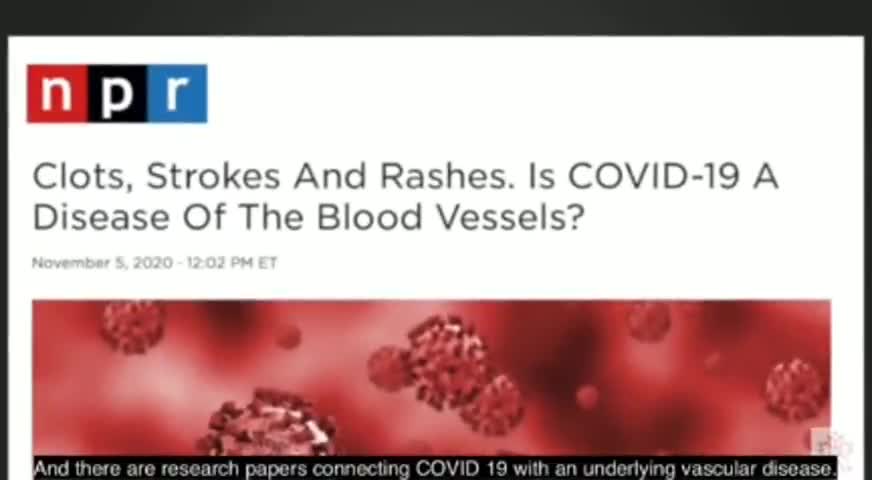 Whistleblower Dr. Rochagne Kilian (ER Doctor) on spike in strokes blood clots after vaccine rollout