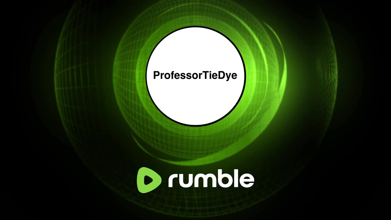 Professor Tie Dye is Gaming and Chatting