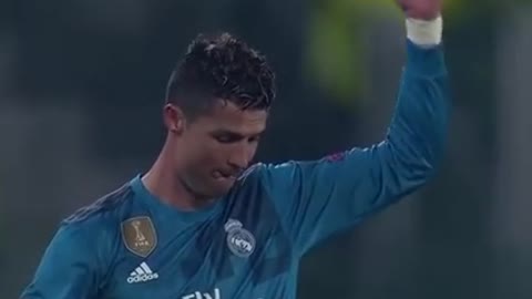 The most beautiful goal by cristiano Ronaldo.