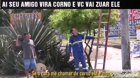 DESÇA DAÍ SEU CORNO kkkkkkk