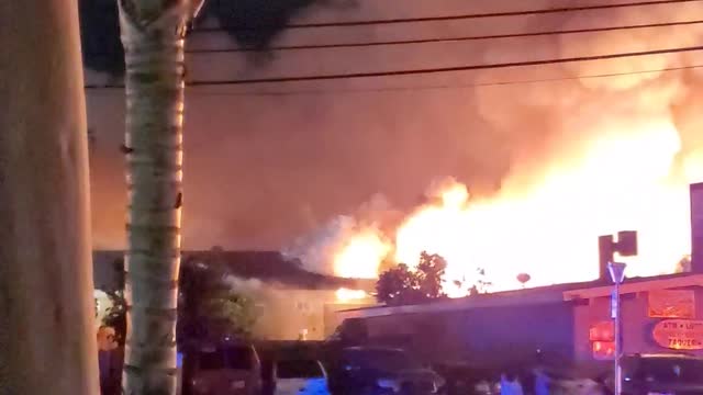 Tustin Apartments fire