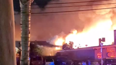 Tustin Apartments fire