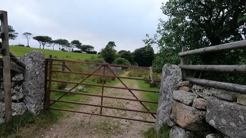 Go pro flying through a gate