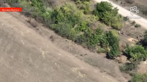 Drone footage: Russian paratroopers repelled Ukrainian attack from Kharkiv direction