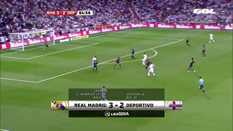 Cristiano Ronaldo Official Debut for Real Madrid