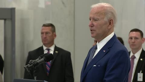 Biden made remarks at CIA HQ to 'thank its workforce' 75 years after founding