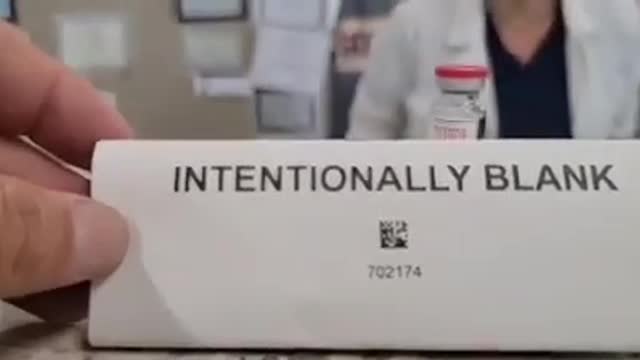 Intentionally left blank - Vaccine Police At A Local Pharmacy