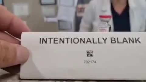 Intentionally left blank - Vaccine Police At A Local Pharmacy