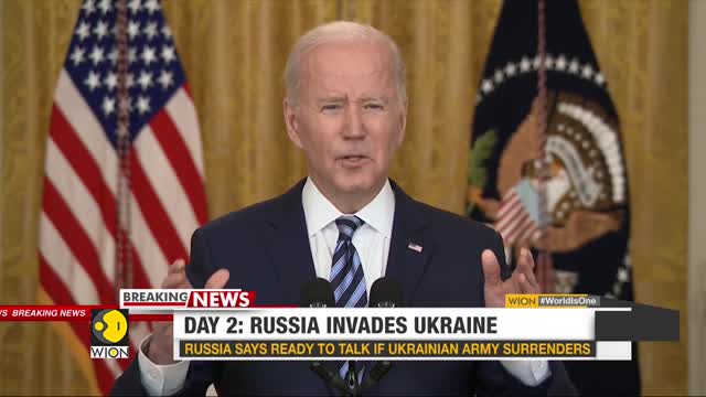 Joe Biden unleashes robust new sanctions on Russia | Ukraine crisis latest news updates | World News