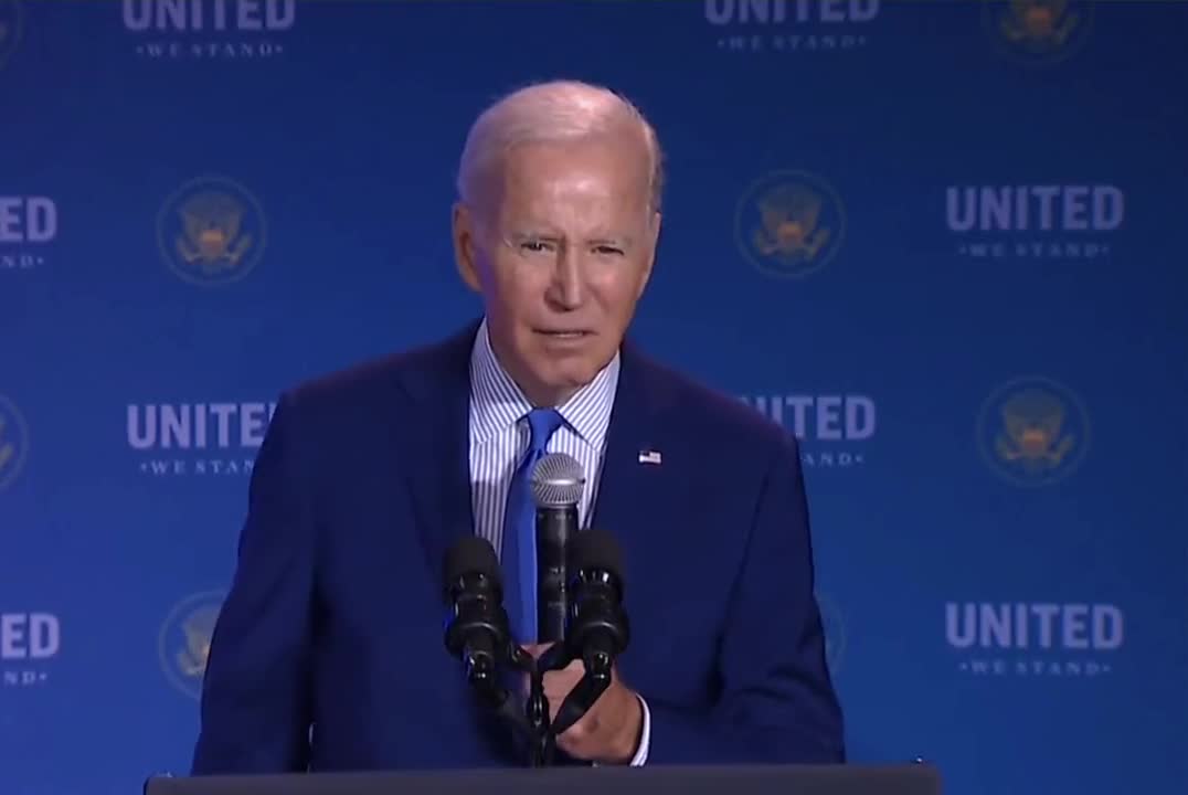 Biden: "From massacres of indigenous people, to the original sin of slavery, the terror of the Klan, to anti-immigration violence."