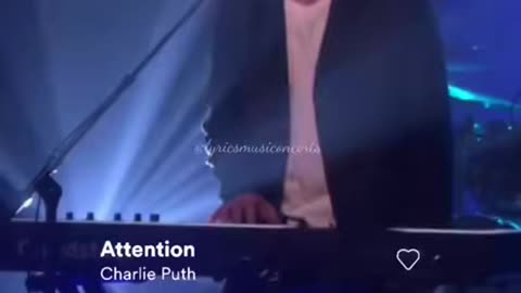 Charlie Puth attention