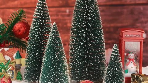 Bring Festive Cheer with a Desktop Miniature Pine Tree!