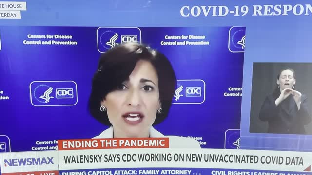 Rochelle Walensky hasn't updated some data on virus