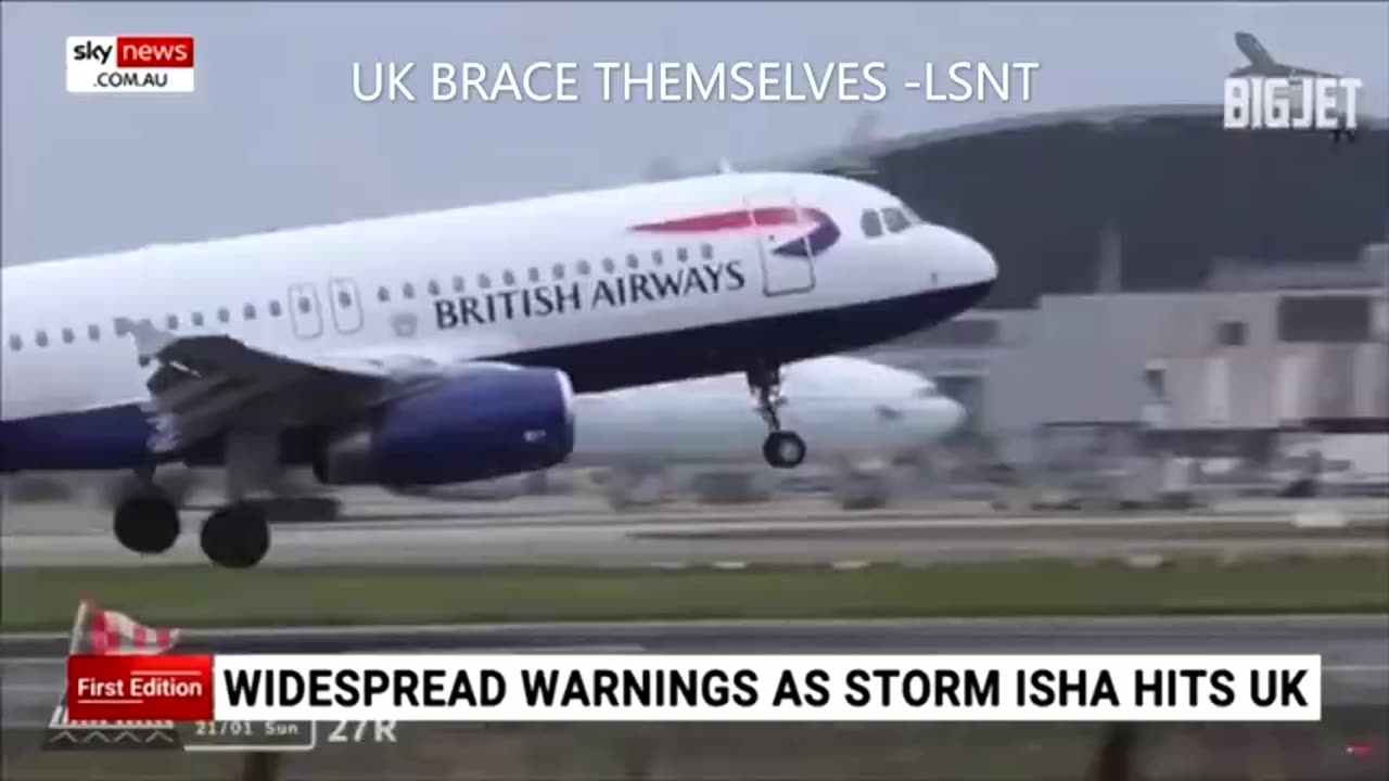 Almost the entirety of the UK is under severe weather warnings!