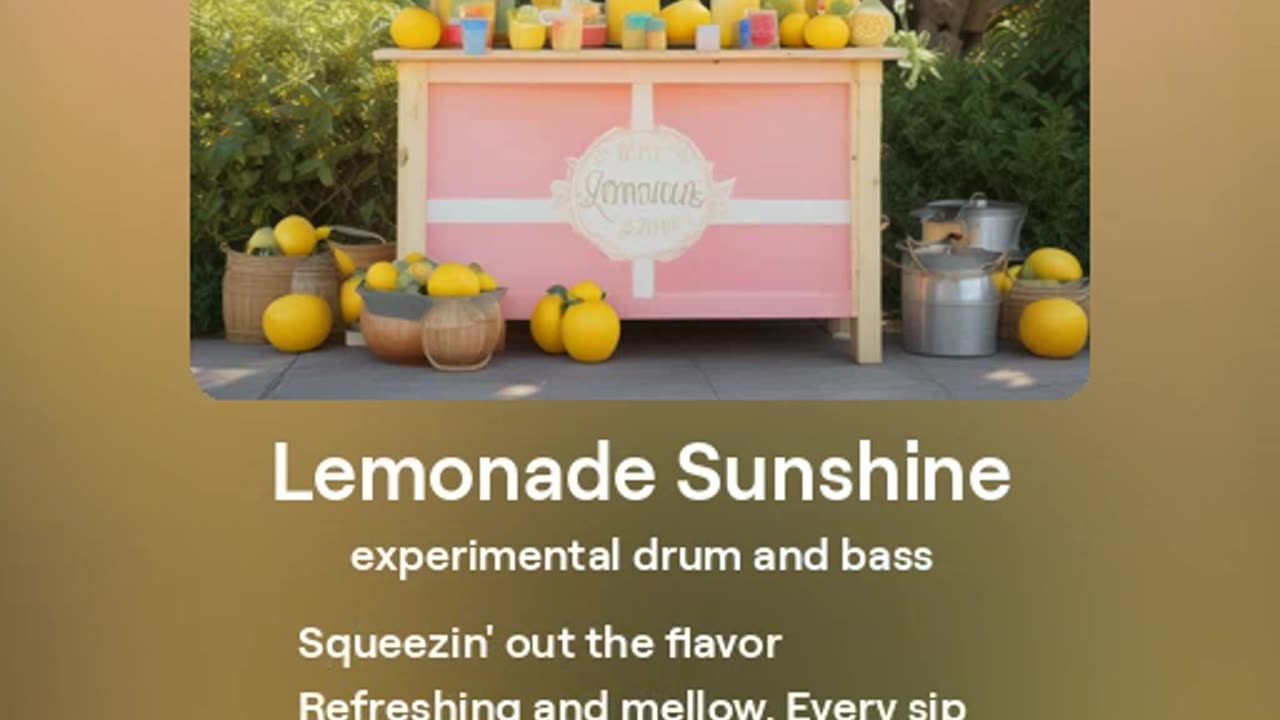 Lemonade Sunshine