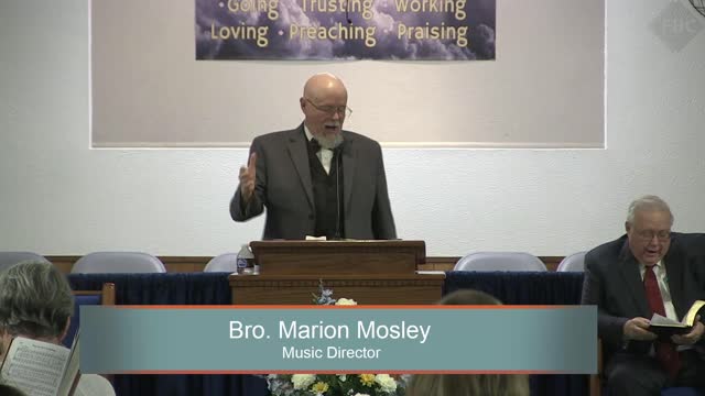 Pastor C. M. Mosley, War A Good Warfare, 1 Timothy 1:18-20, Sunday Evening, 9/26/2021